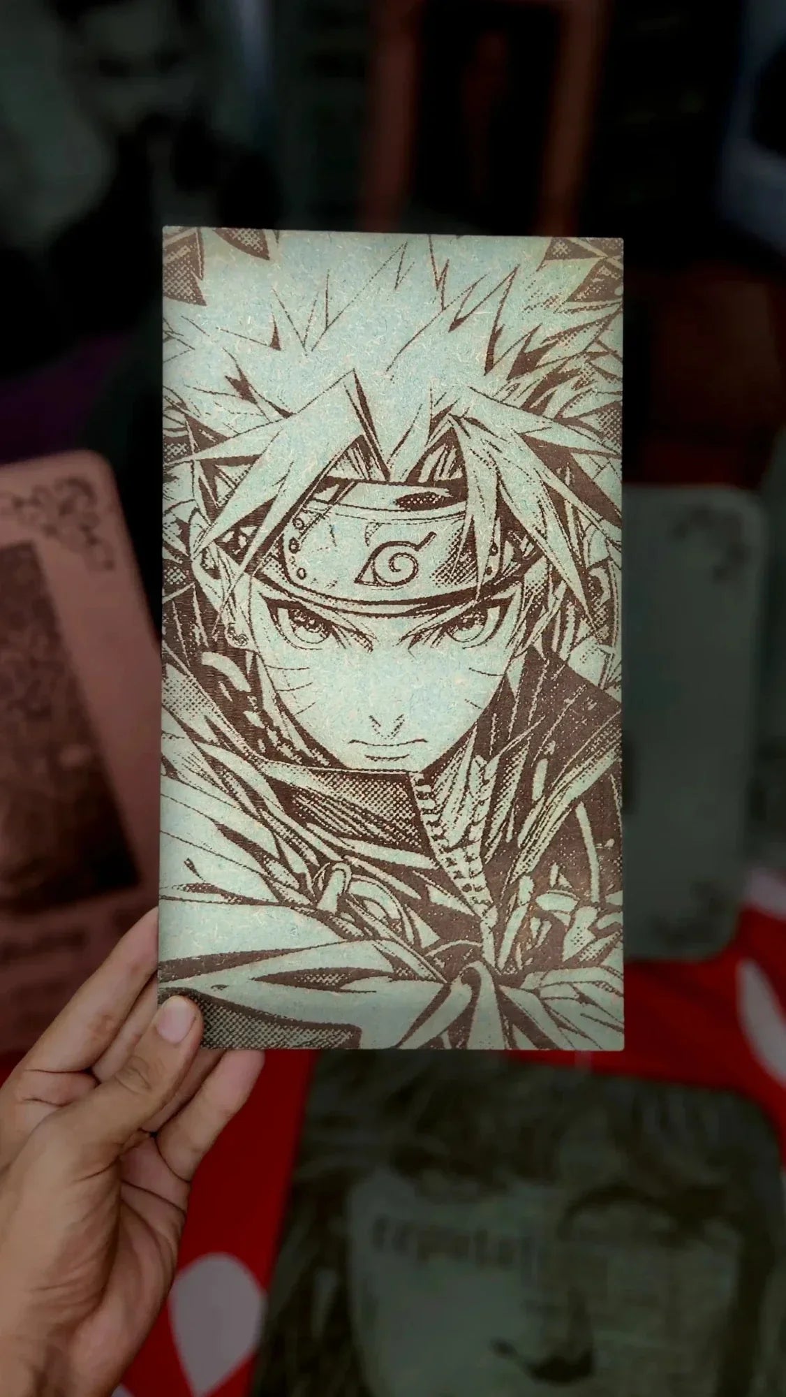 Naruto-Inspired Frame: Embrace Your Ninja Way