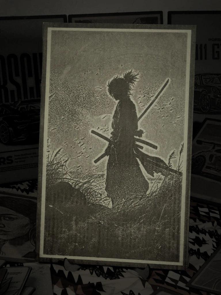 Wooden Engraved Ninja/Samurai Frames ? Unique