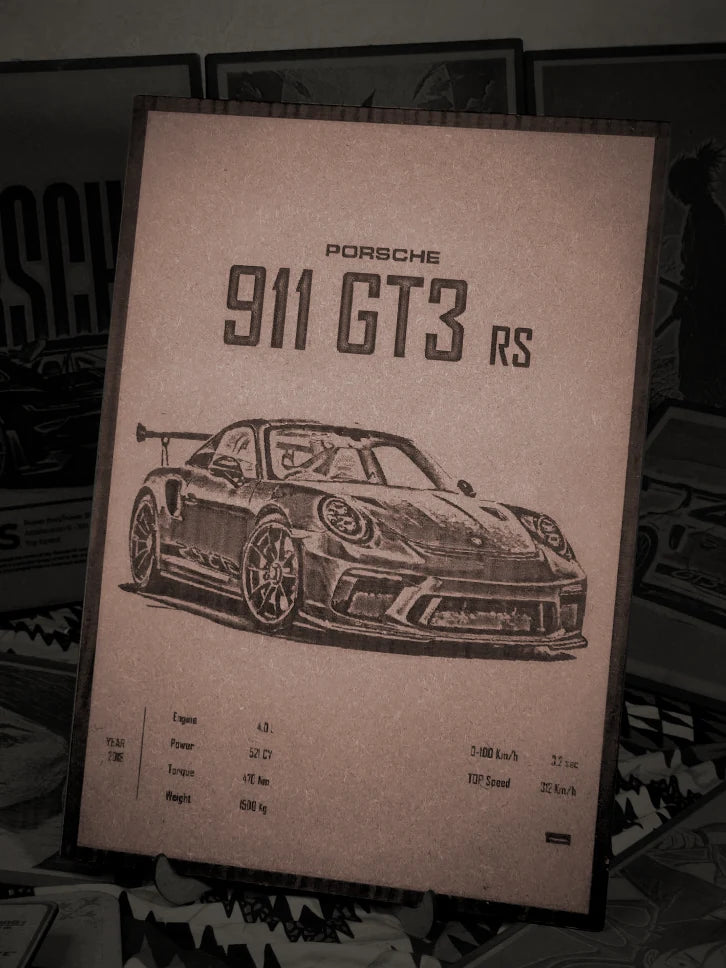 Porsche 911 GT3 RS Frames