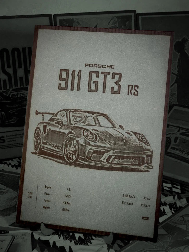 Porsche 911 GT3 RS Frames