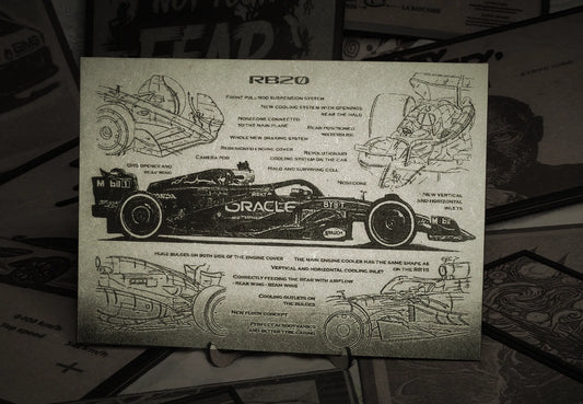 Speed Meets Style: Formula 1 Racing Frame