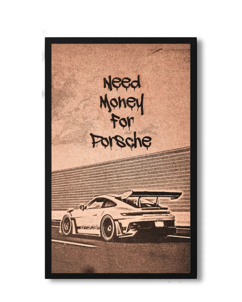 Need Money for Porsche - Woodify 2.0