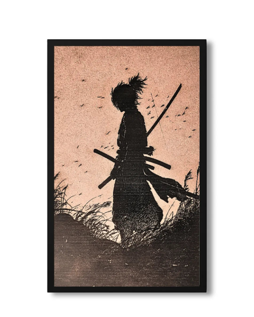 Wooden Engraved Ninja/Samurai Frames ? Unique