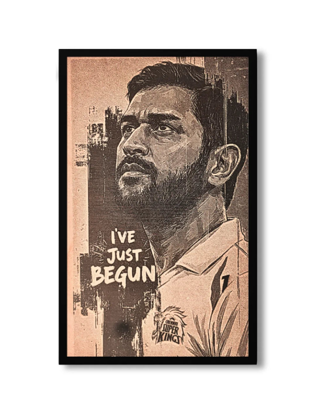 Mahendra Singh Dhoni Photo Frame