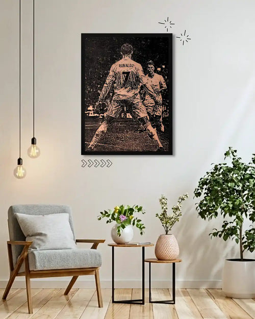 Cristiano Ronaldo CR7 Wall Art Frame