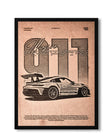 Porsche 911 Luxury Car Frame