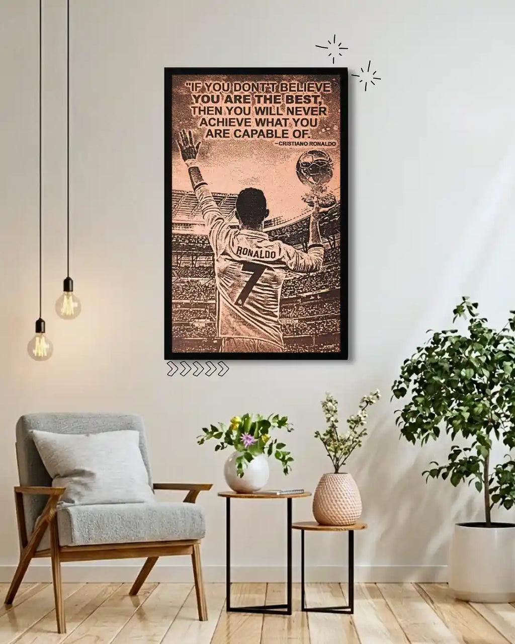 CR7 Ronaldo Iconic Wall Art