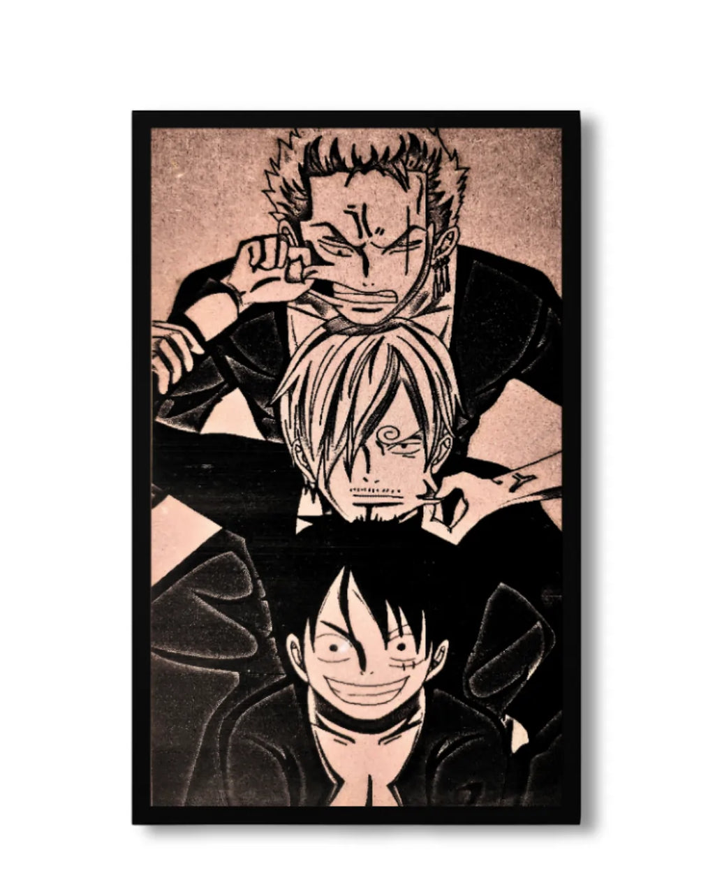 One Piece Anime Poster Frame Art