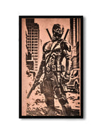 Deadpool Marvel Fan Art Frame