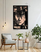 Sasuke Uchiha Anime Wooden Frame
