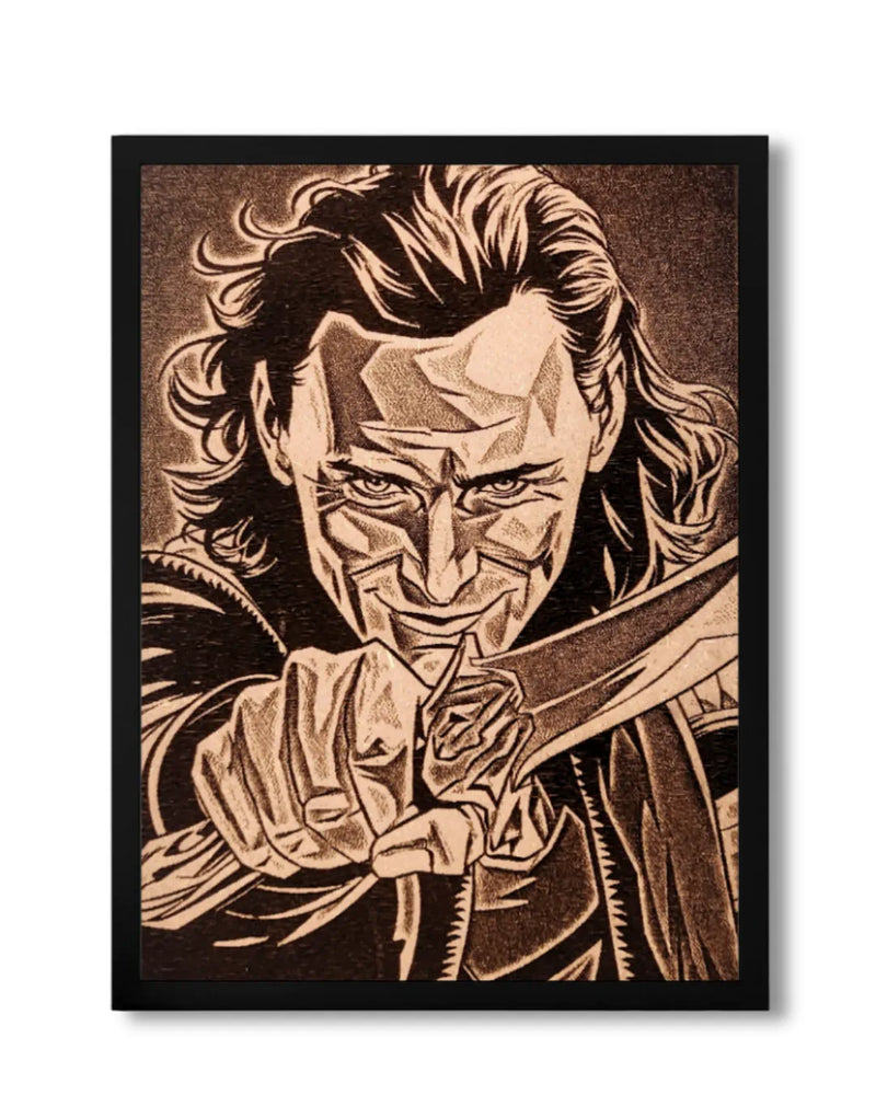 Loki God of Mischief - Marvel Series Engraved