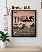 BMW M5 Luxury Sports Car Frame