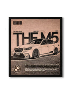 BMW M5 Luxury Sports Car Frame