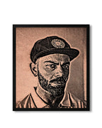 Exclusive Virat Kohli Frame | Handcrafted Wood Gift