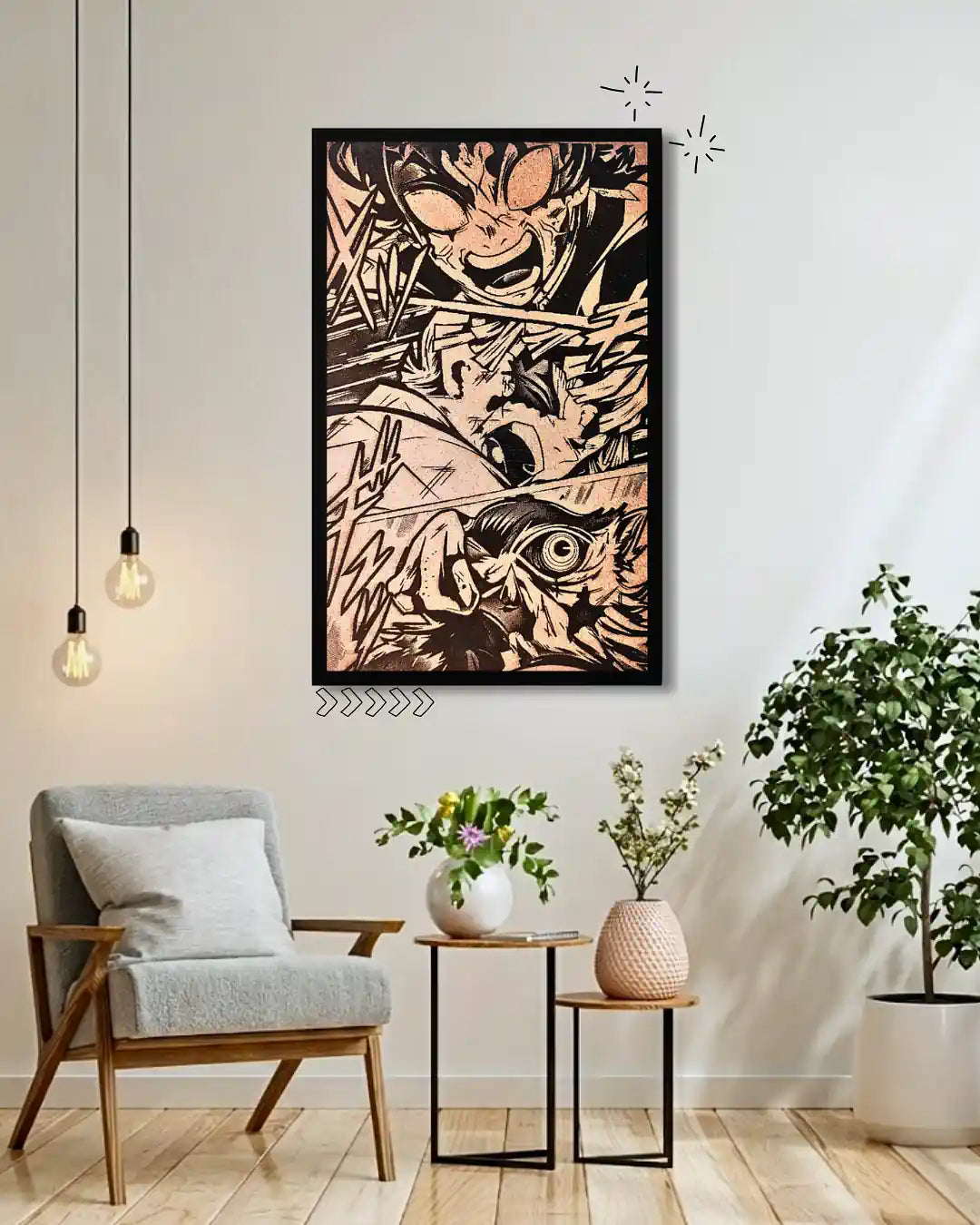 Demon Slayer Premium Anime Frame