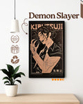 Kimutsuji Demon Slayer Anime Wooden Frame