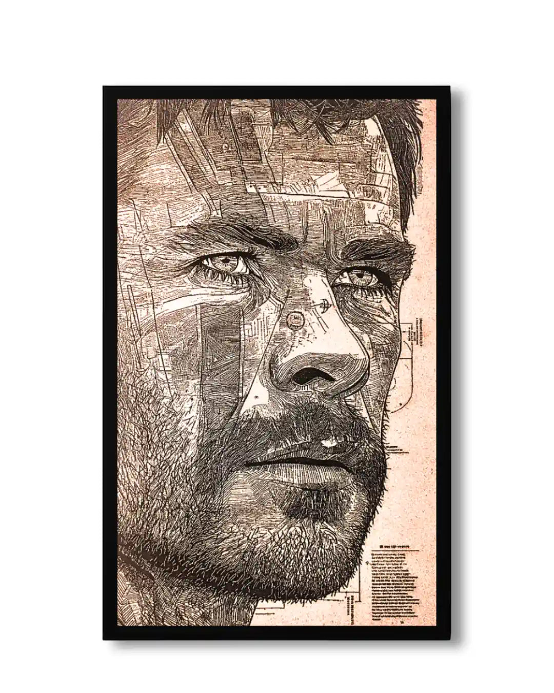 Thor God of Thunder Wall Frame