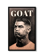 CR7 GOAT Football Icon Frame