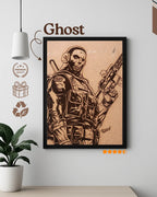 Simon Ghost Riley Call of Duty - Modern Warfare Gaming Decor