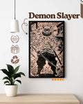 Demon Slayer Inosuke Anime Wall Art