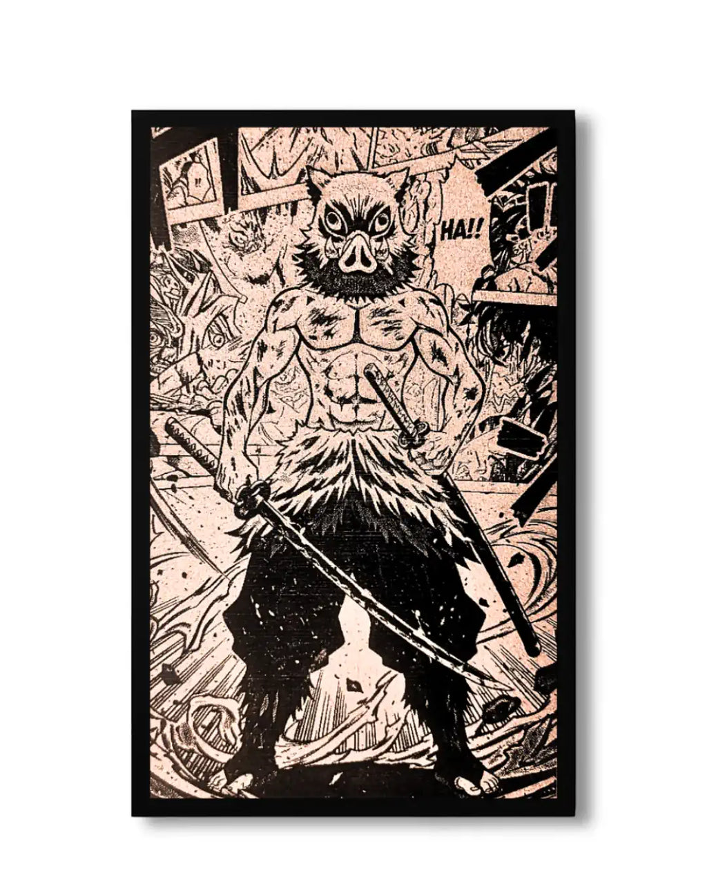 Demon Slayer Inosuke Anime Wall Art