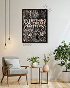 As Long as You Try Quote Frame