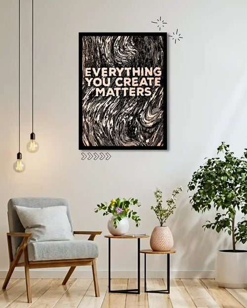 As Long as You Try Quote Frame