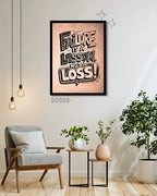 Failure Is a Lesson Quote Frame