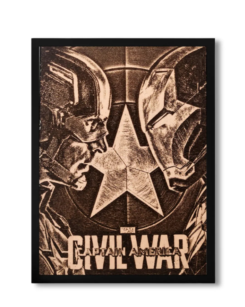 Captain America First Avenger - Marvel Shield Wood Plaque