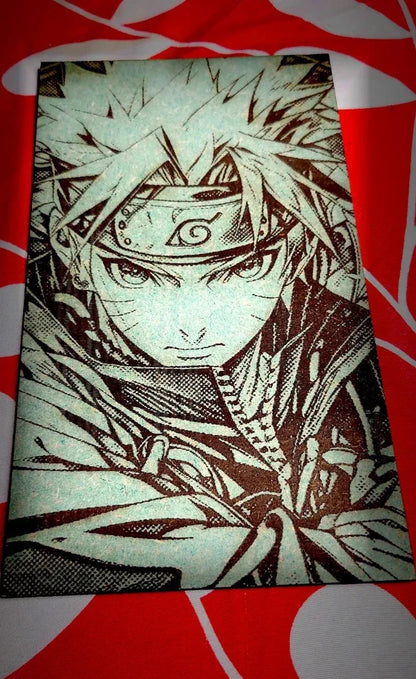 Naruto-Inspired Frame: Embrace Your Ninja Way