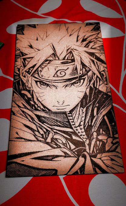 Naruto-Inspired Frame: Embrace Your Ninja Way