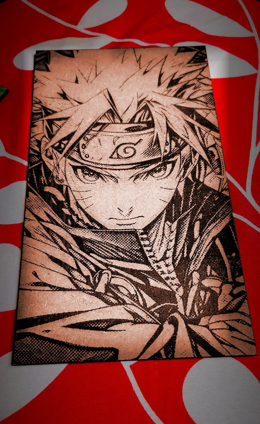 Naruto-Inspired Frame: Embrace Your Ninja Way