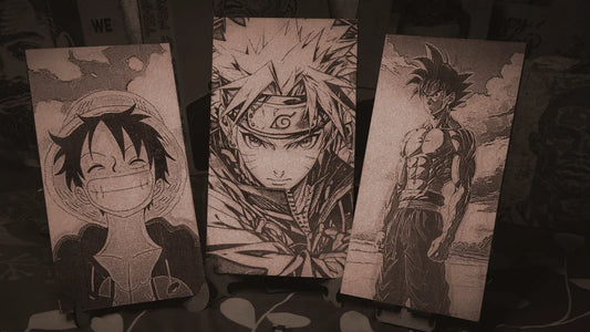 Anime Combo Special: 3 Characters & Display Items - Enhance Your Space