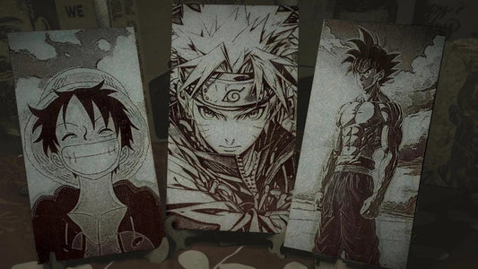 Anime Combo Special: 3 Characters & Display Items - Enhance Your Space