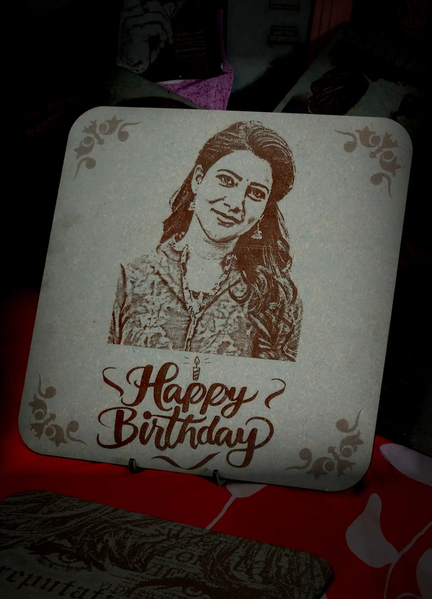 Personalized Happy Birthday Frame | Unique Keepsake Gift