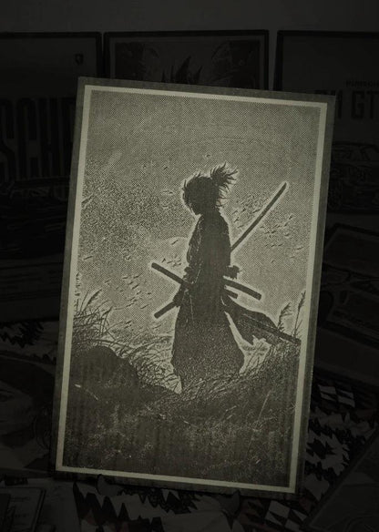 Wooden Engraved Ninja/Samurai Frames ? Unique
