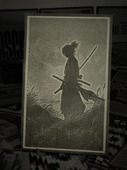 Wooden Engraved Ninja/Samurai Frames ? Unique