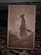 Wooden Engraved Ninja/Samurai Frames ? Unique