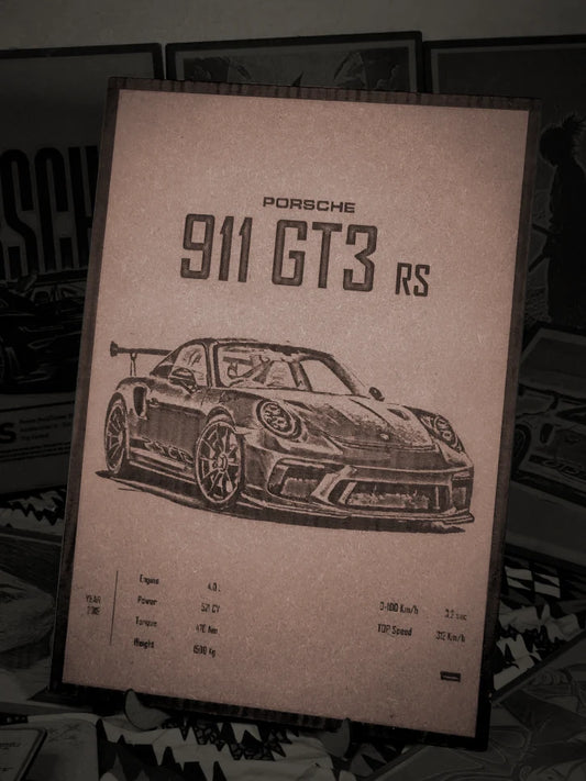 Porsche 911 GT3 RS Frames