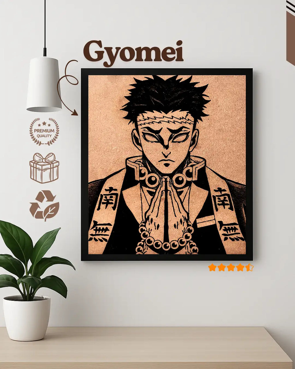 Gyomei Himejima Stone Hashira - Strongest Slayer