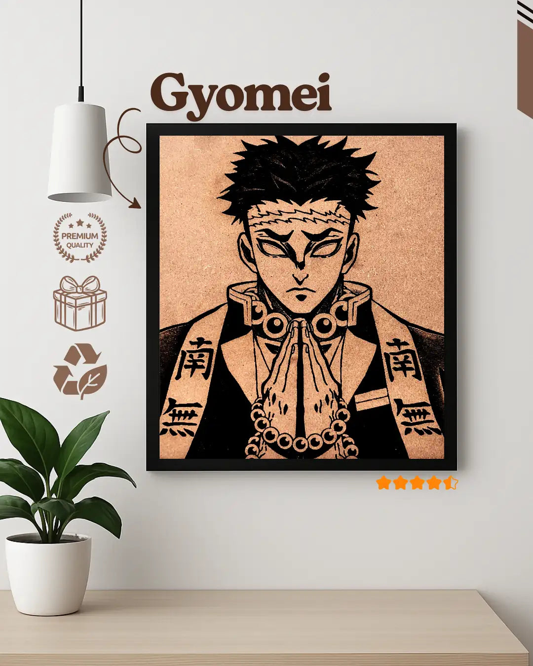 Gyomei Himejima Stone Hashira - Strongest Slayer