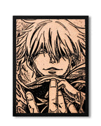 Satoru Gojo Six Eyes - Jujutsu Kaisen Anime Wood Plaque