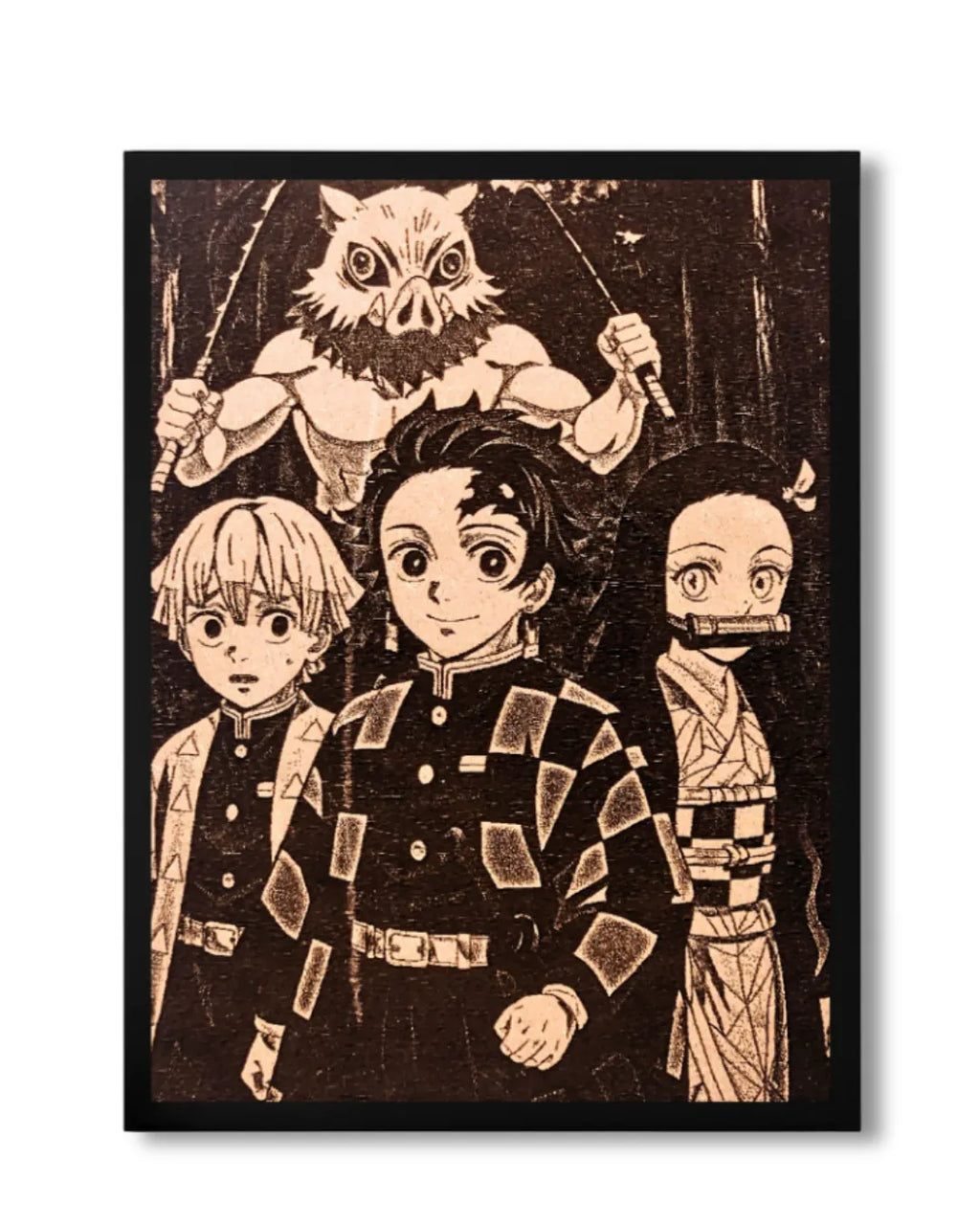 Demon Slayer Anime Squad - Tanjiro Nezuko Zenitsu Inosuke