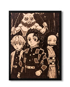 Demon Slayer Anime Squad - Tanjiro Nezuko Zenitsu Inosuke