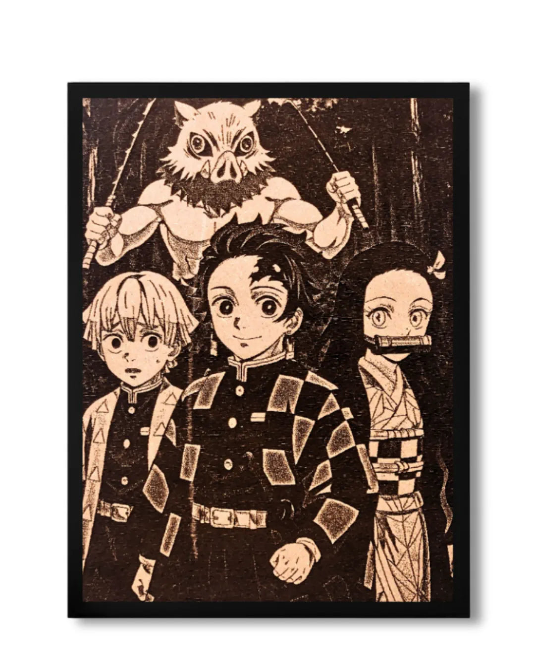 Demon Slayer Anime Squad - Tanjiro Nezuko Zenitsu Inosuke