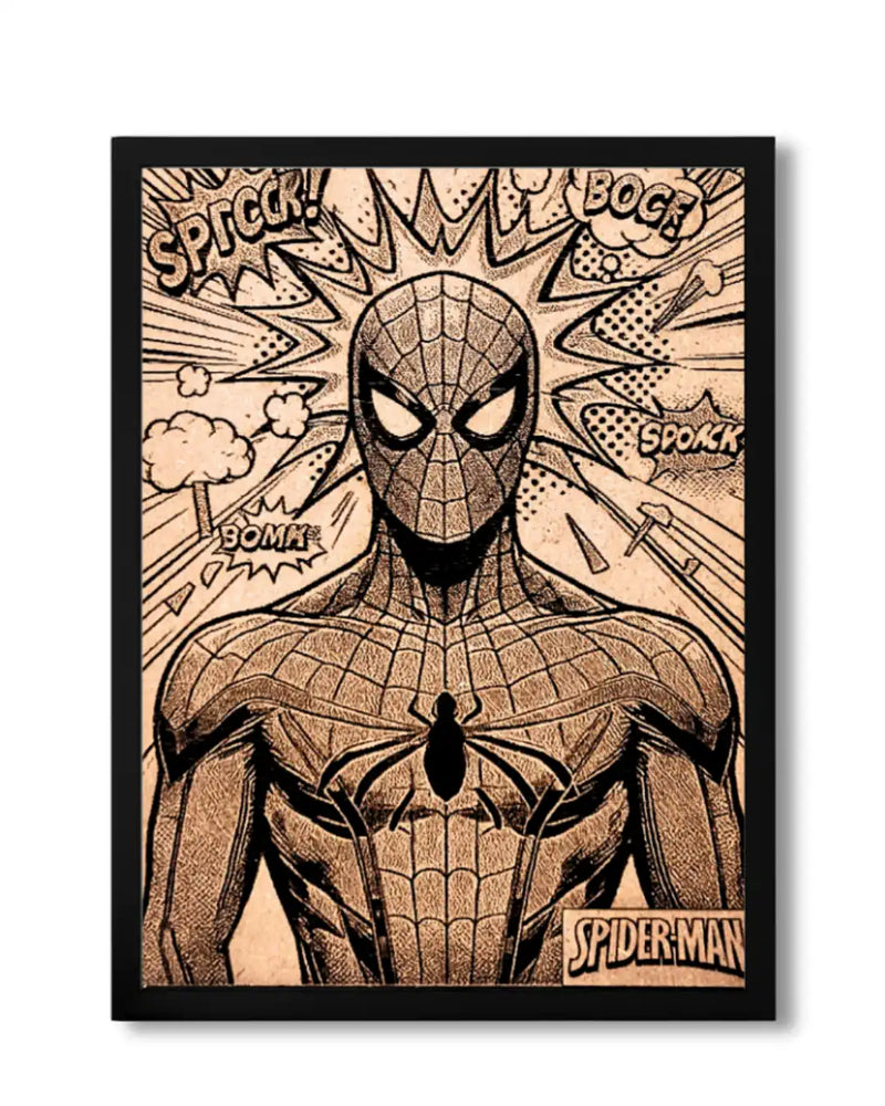 Spider-Man Modern Pop Art - Colorful Marvel Wall Decor