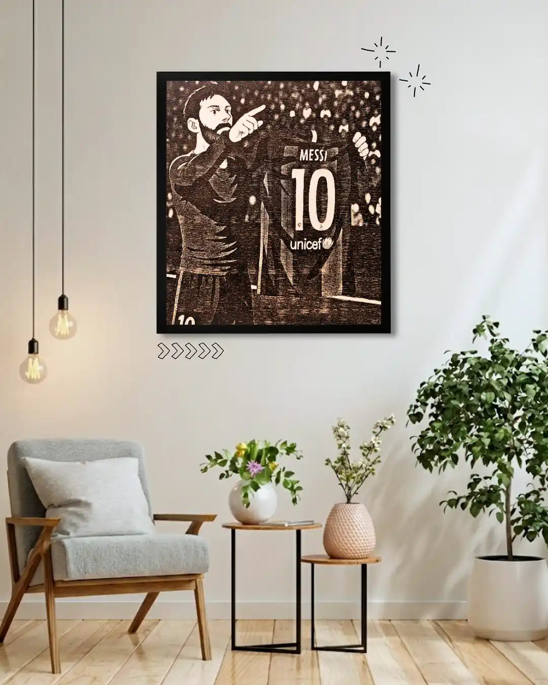 Lionel Messi World Cup 2022 Winner - Argentina Champion