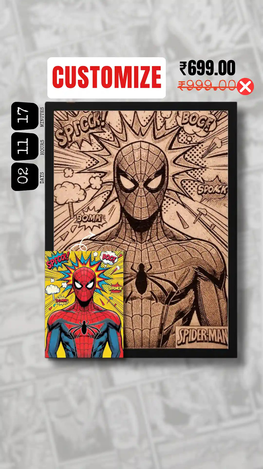 Customize Your Own Wooden Frame