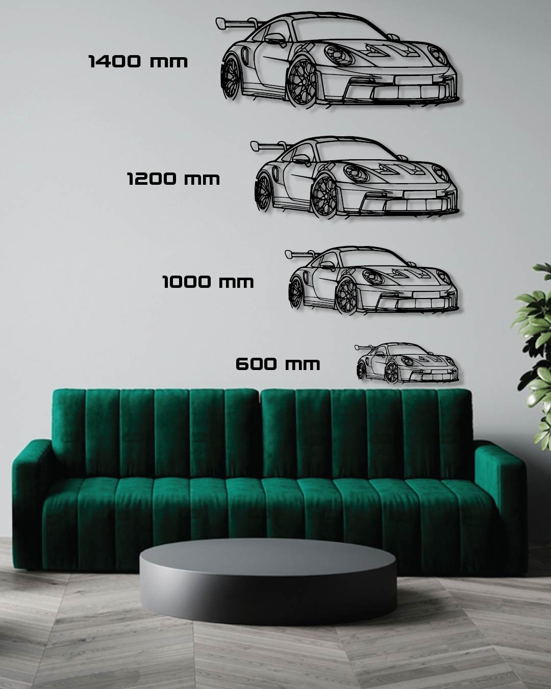 F1 2024 Sf-24 Angle Perspective woodWall Art
