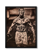 Cristiano Ronaldo CR7 Physique - Gym Motivation Wood Wall Art
